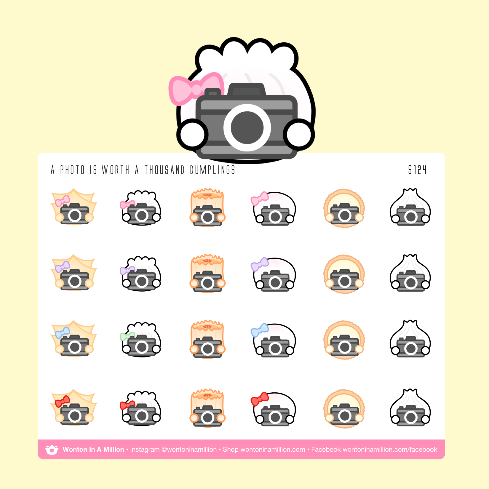 S124 | Photography Stickers