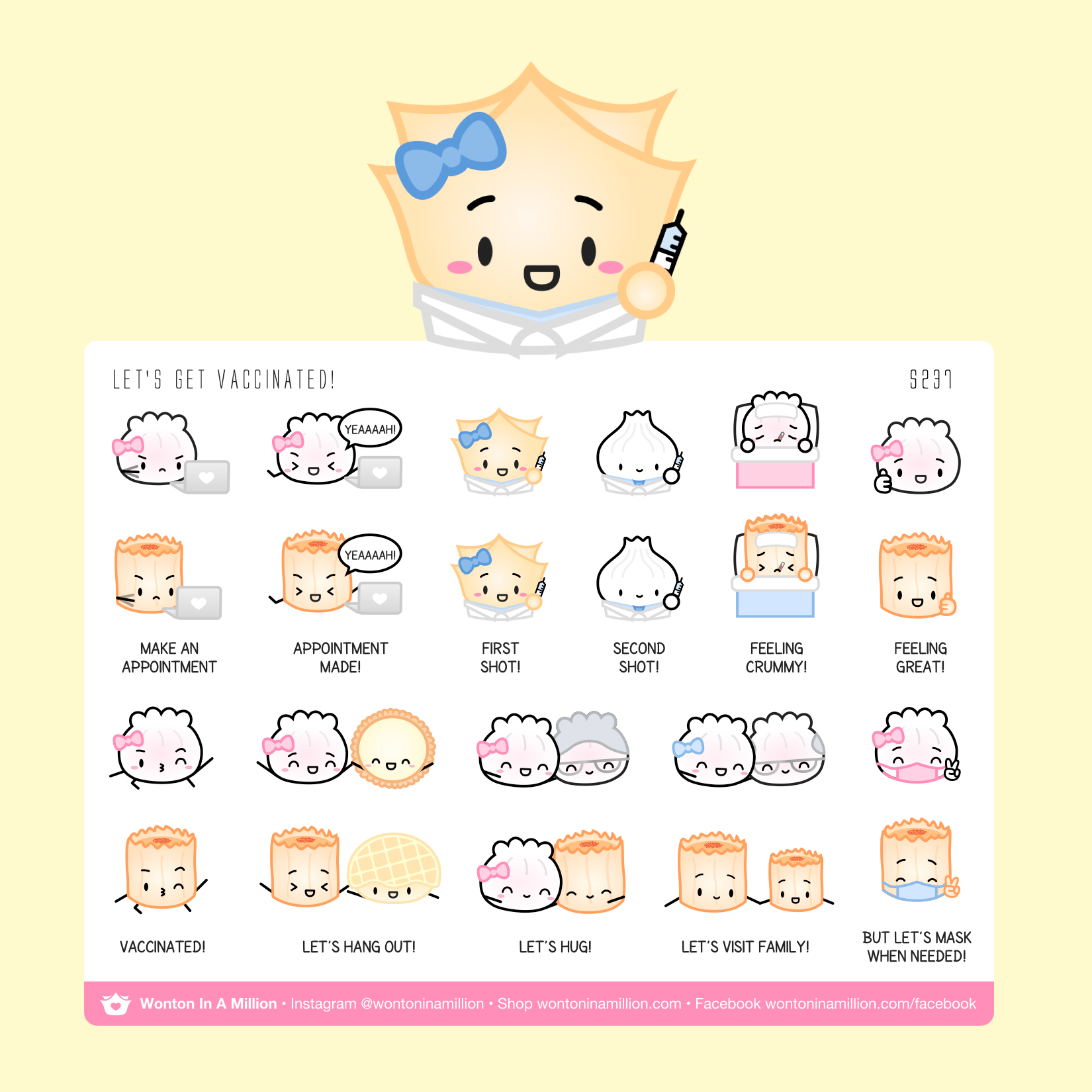 S237 | Vaccine Stickers