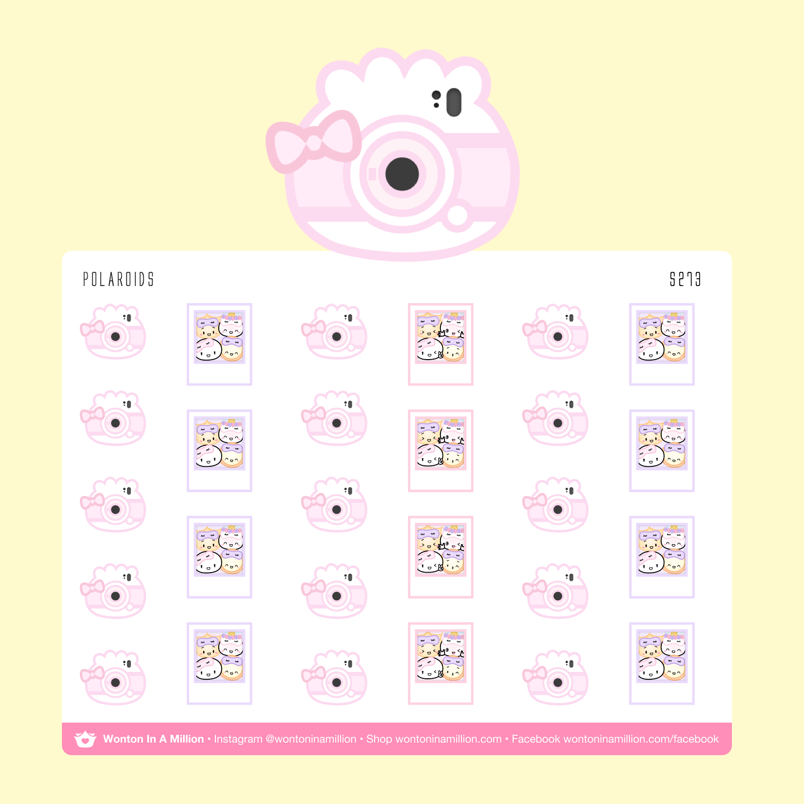 S273 | Polaroids Stickers