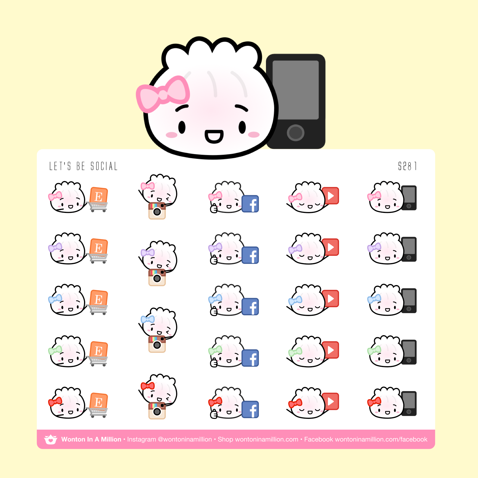 S281 | Social Media Stickers