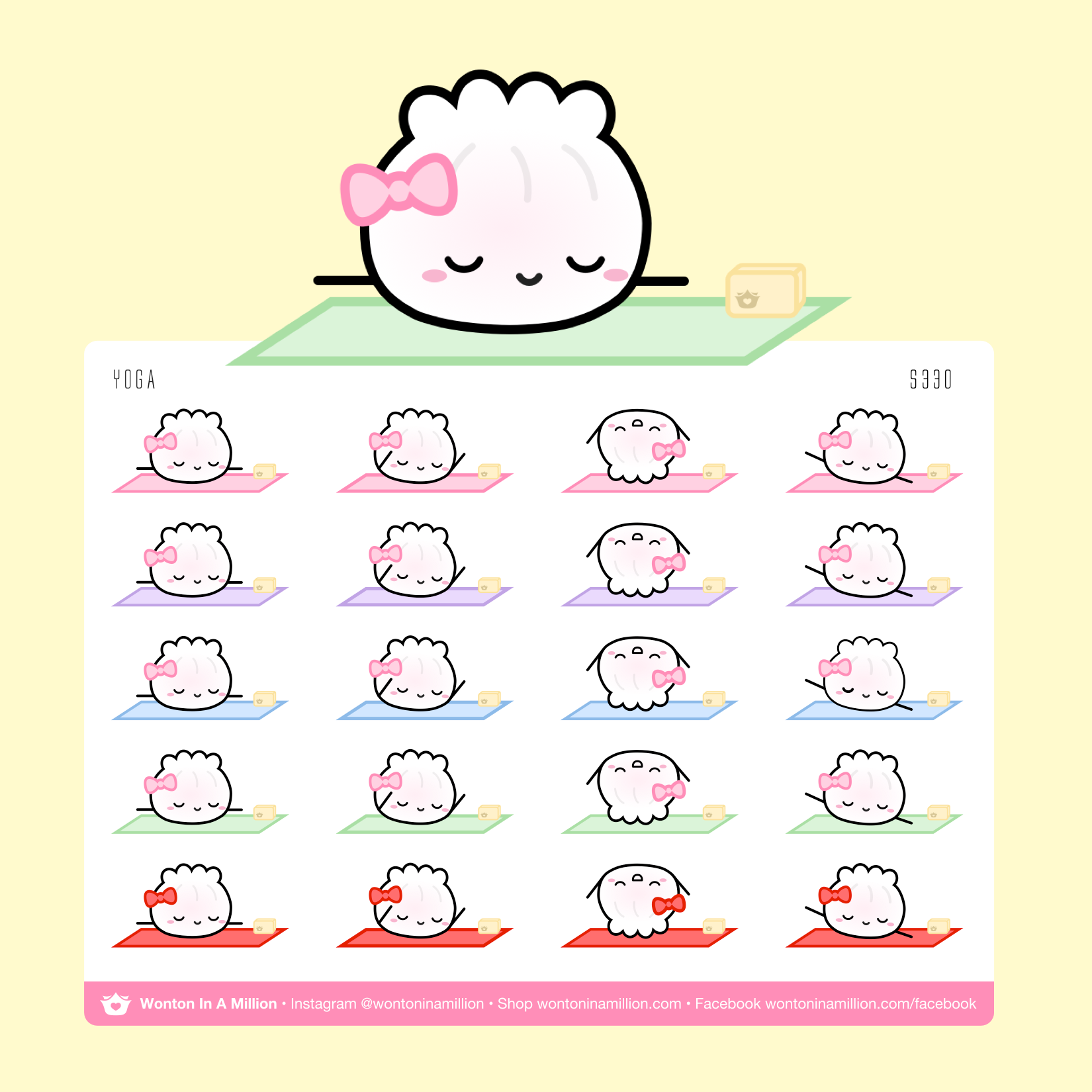 S330 | Yoga Stickers