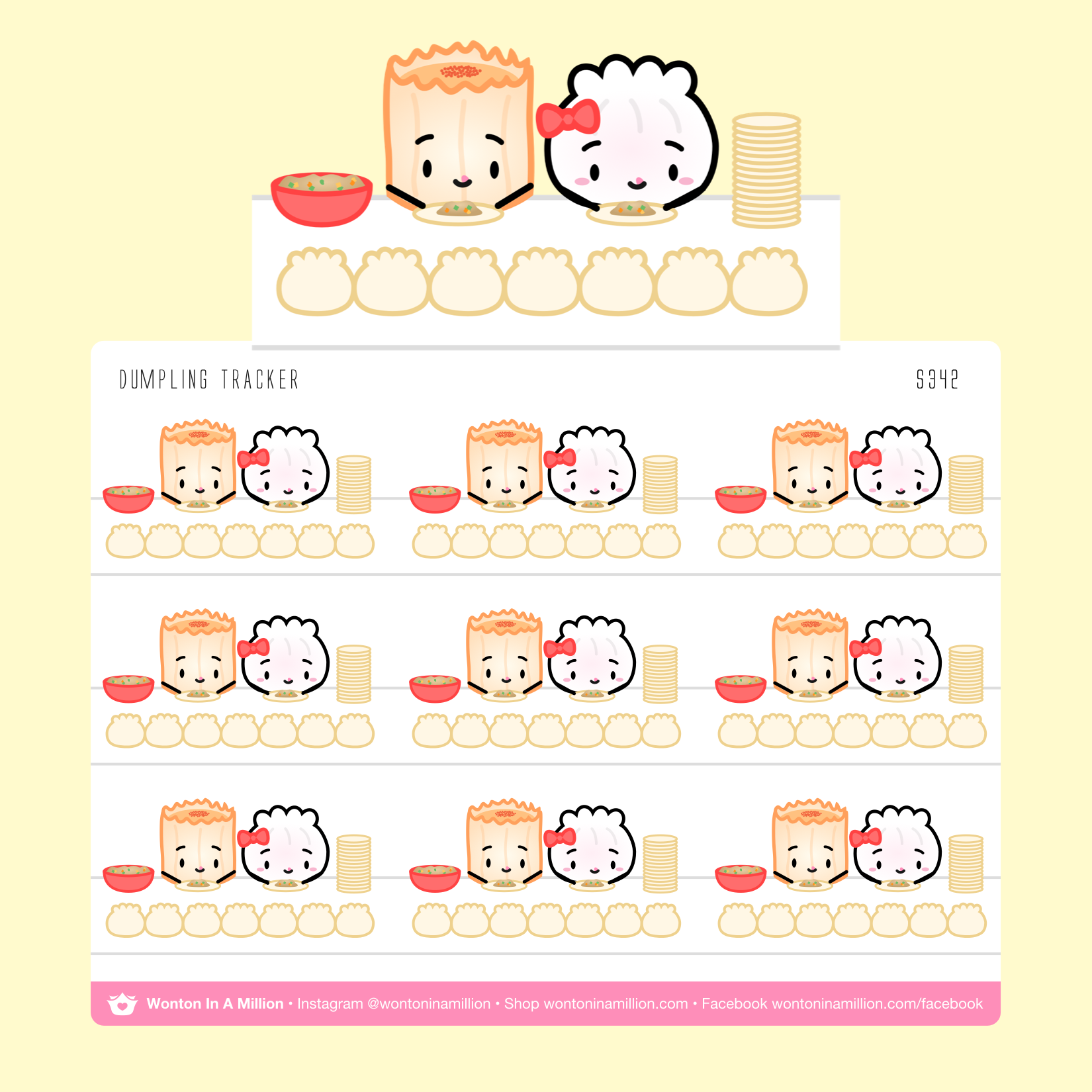 S342 | 7 Day Habit Tracker Stickers
