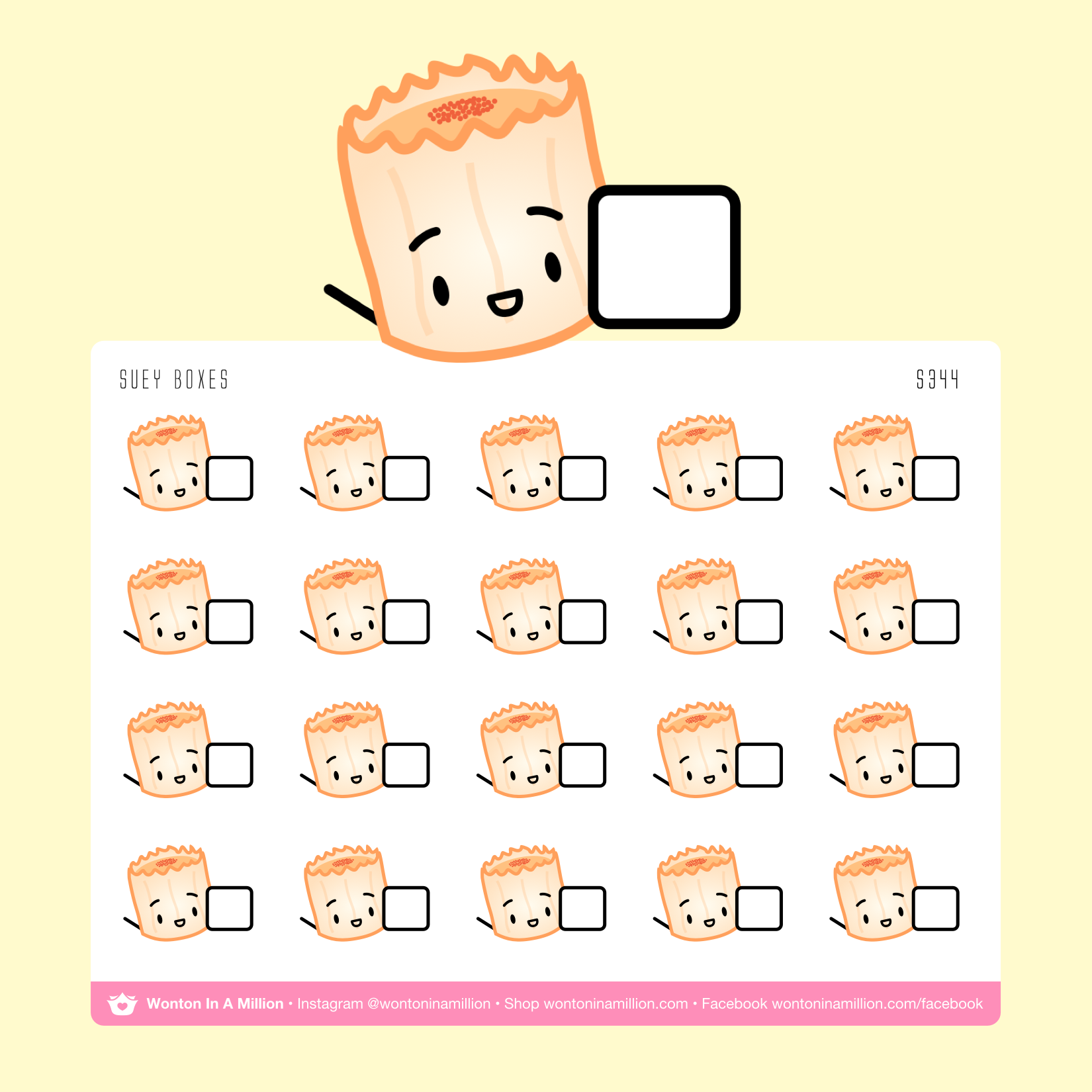 S344 | Suey Date Boxes Stickers