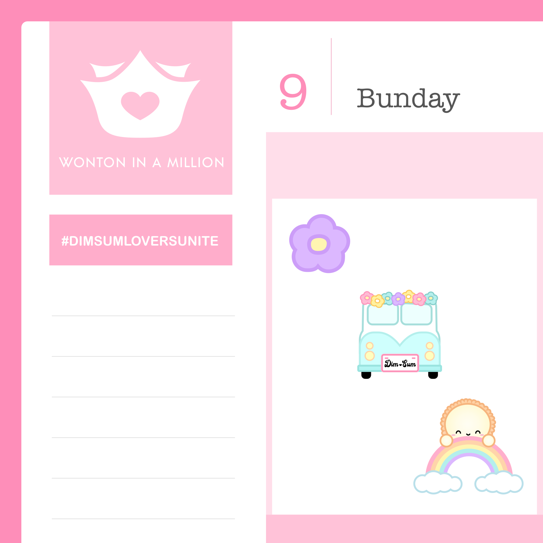 S388 | Brunch Deco Stickers