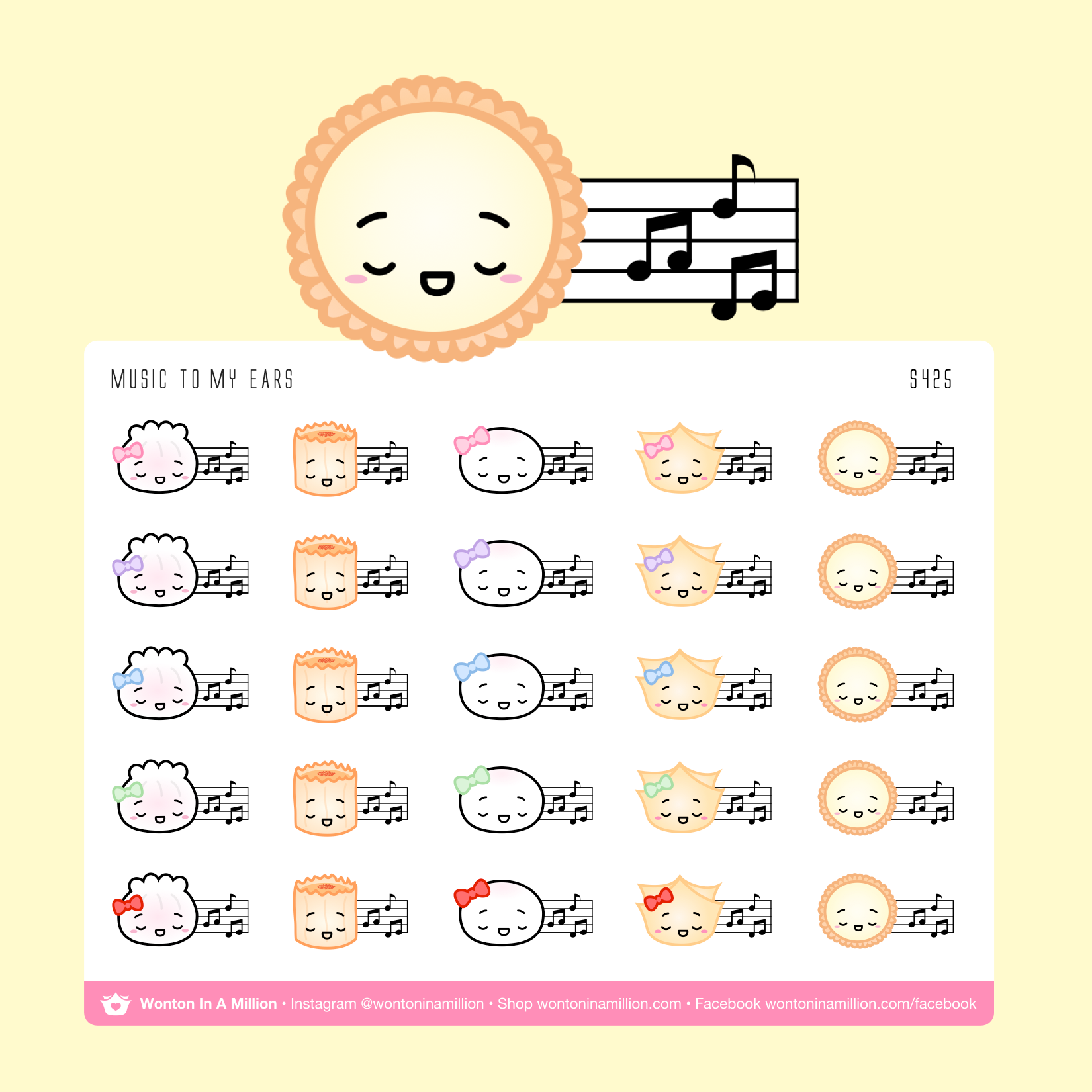 S425 | Music Stickers