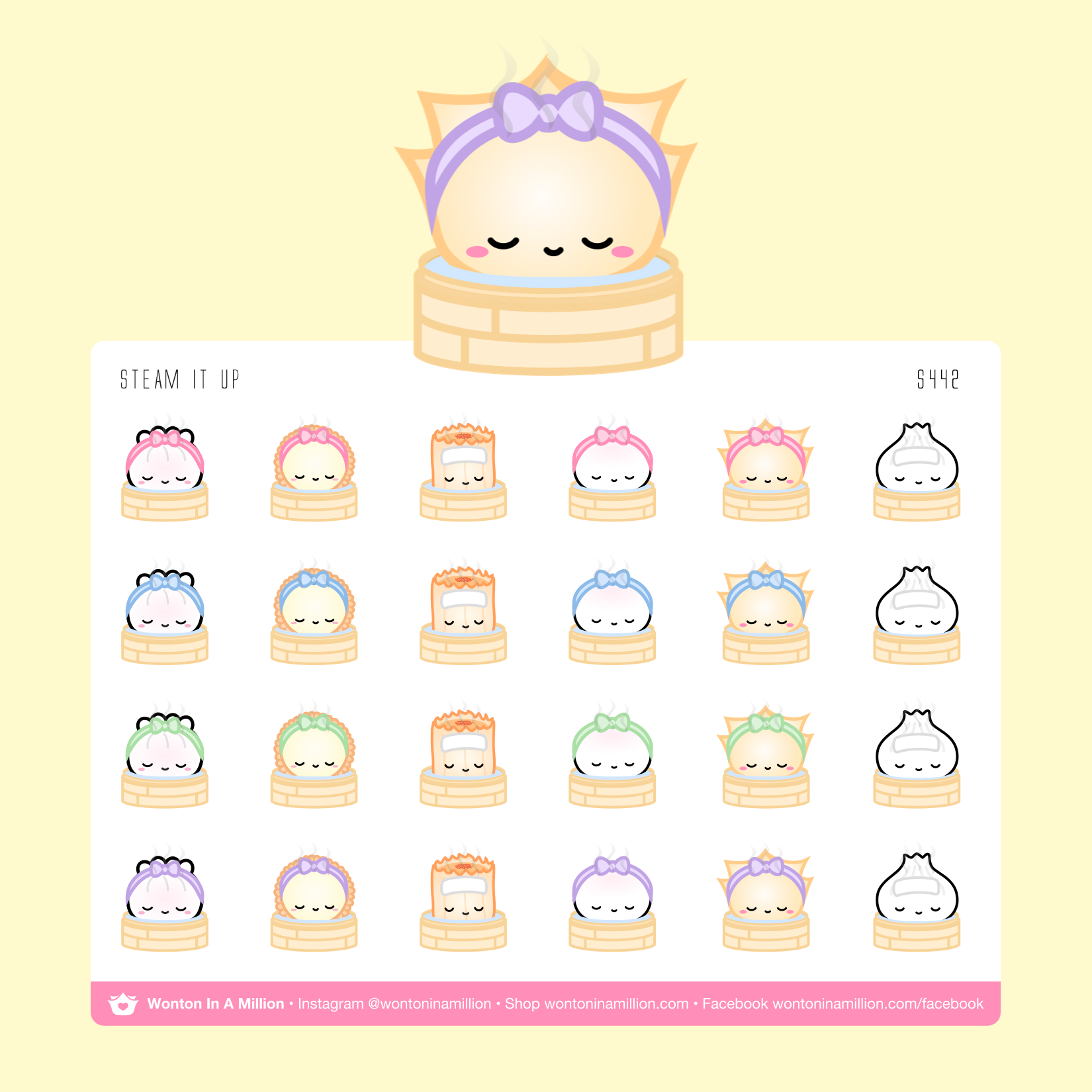 S442 | Spa Day Stickers