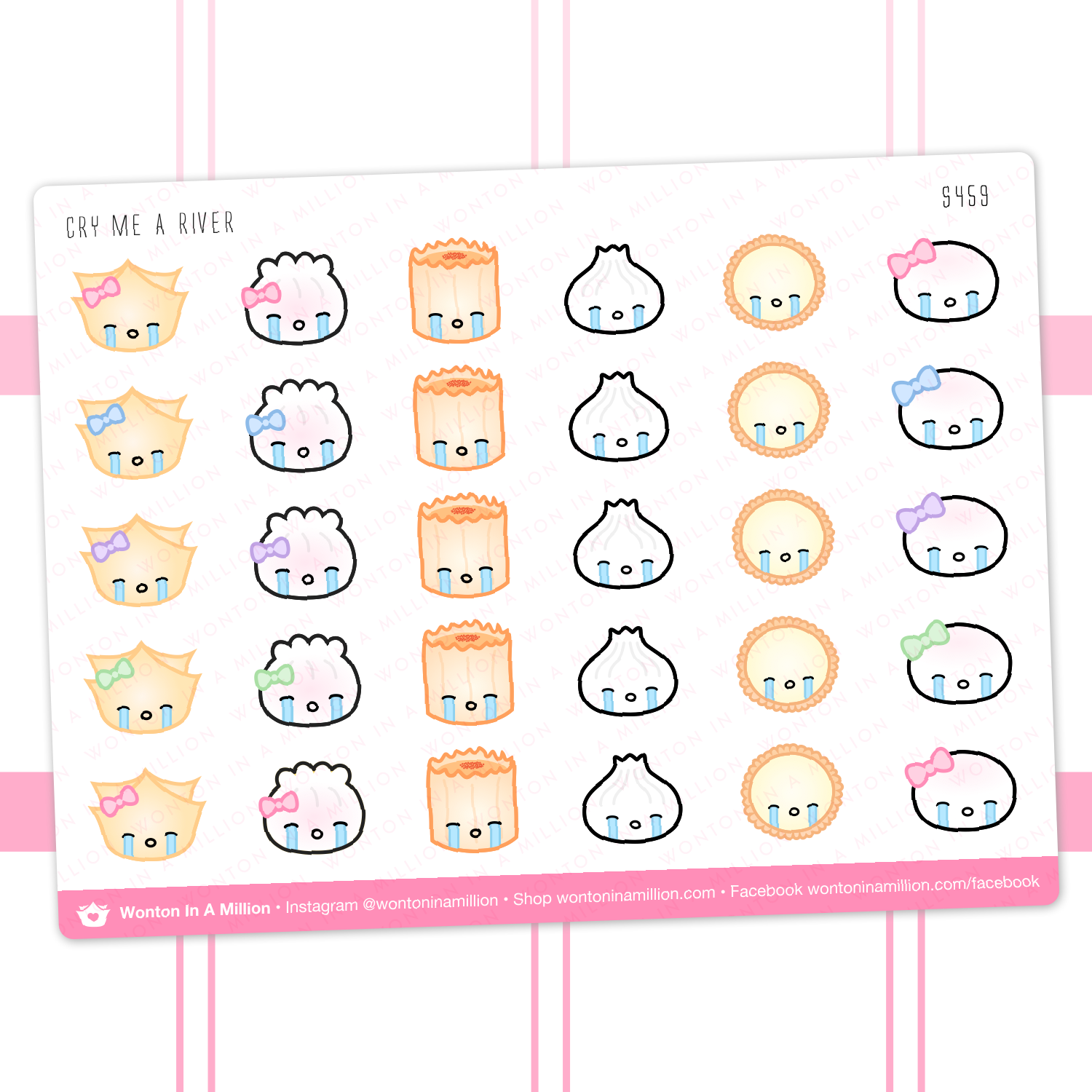 S459 | Crying Emoji Stickers