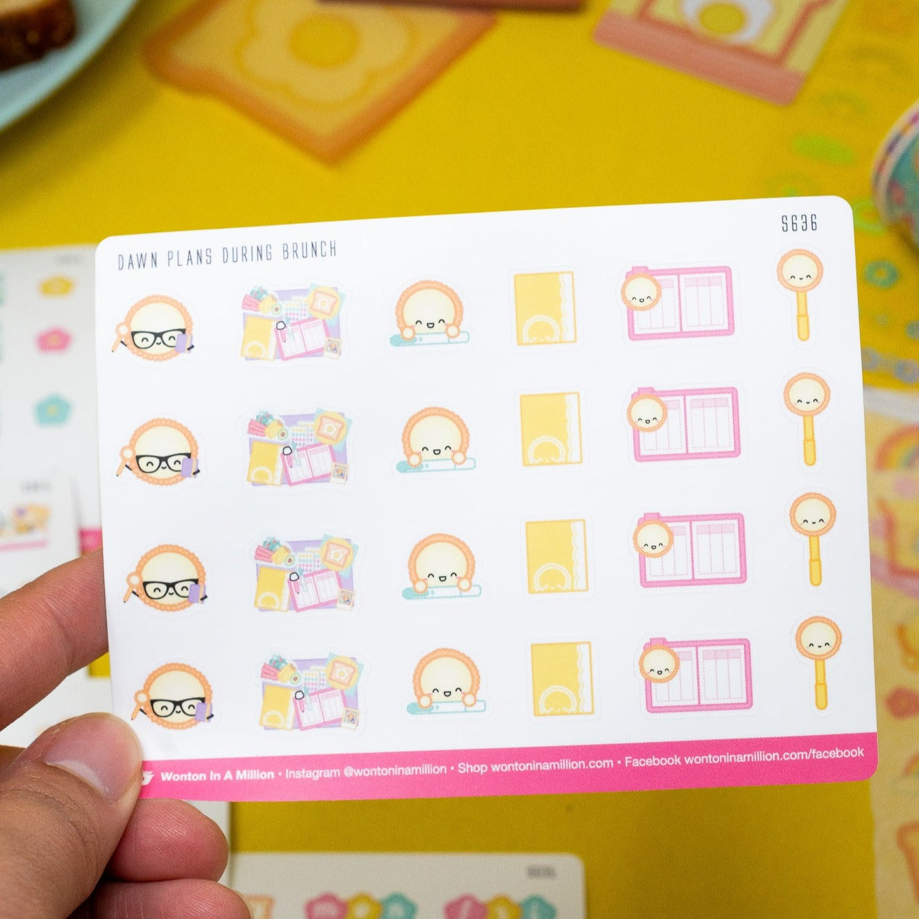 S636 | Dawn Plans During Brunch Stickers