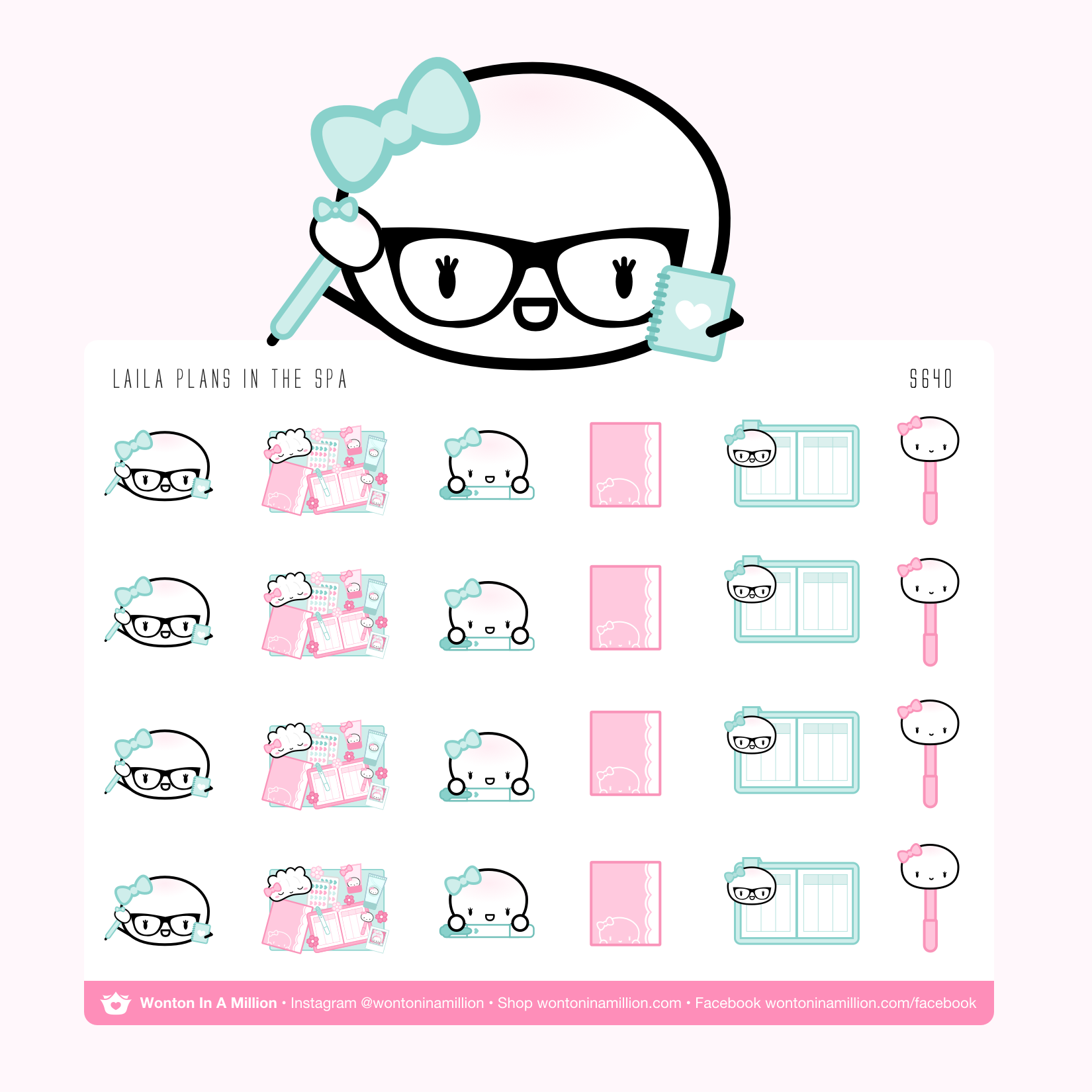 S640 | Laila Plans in Steam Castle Stickers