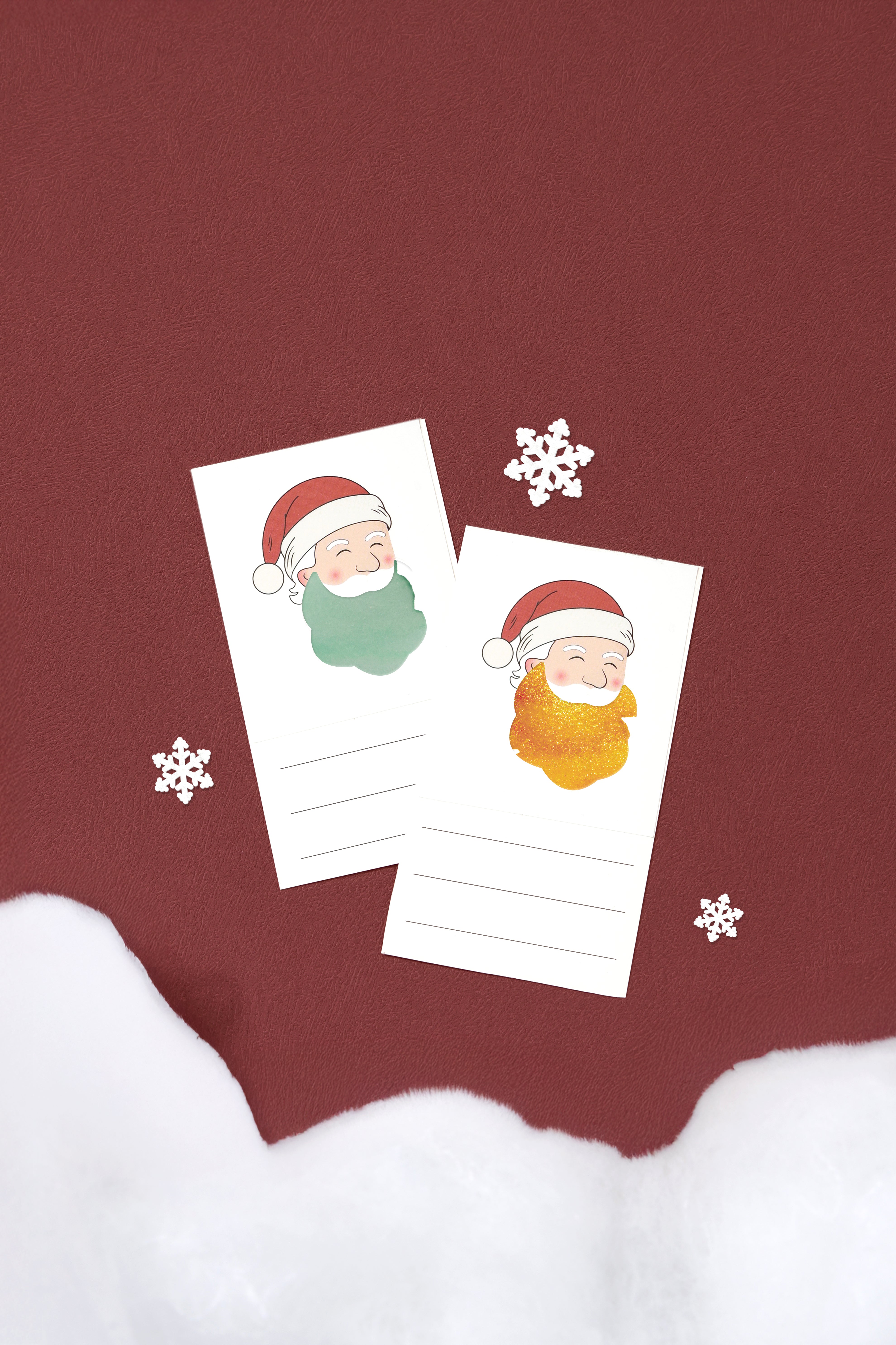 Santa Sticker Color Swatch