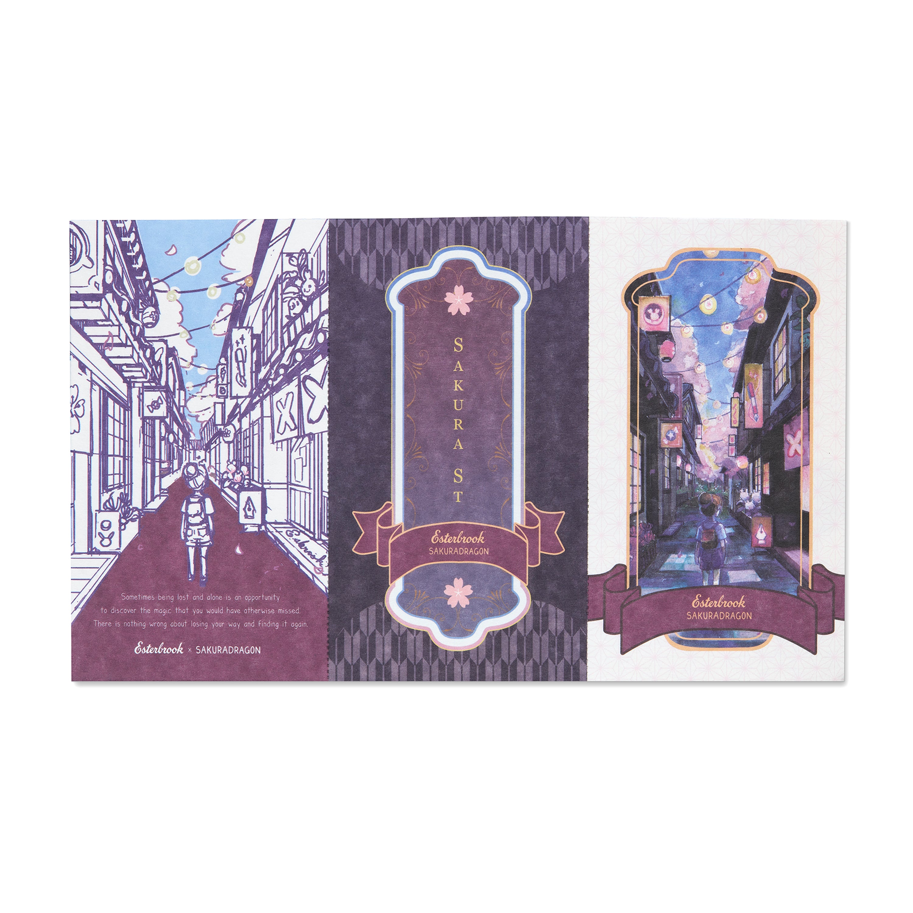 Sakura Street Blotter Papers Blotter Paper