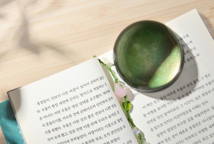 Crystal Ink Paper Weight