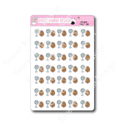 Kawaii Simon Stickers - Fan
