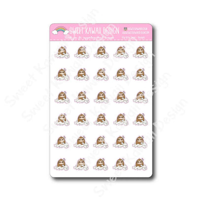 Kawaii Simon Stickers - Receipts