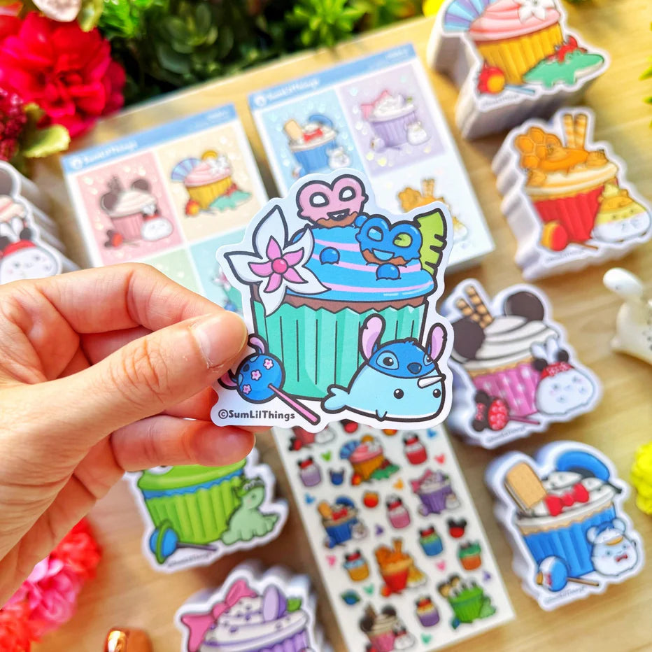 Stitch Narnar Cupcake