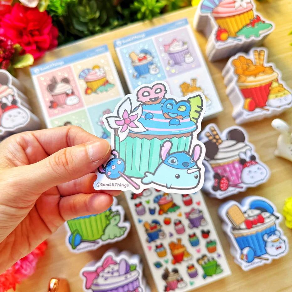Stitch Narnar Cupcake