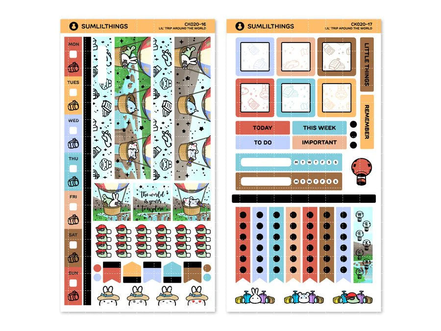 Hobonichi WEEKS Kit - Trip Around the World