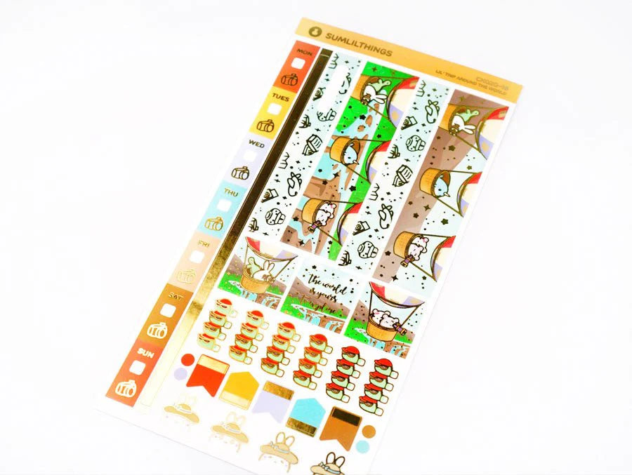 Hobonichi WEEKS Kit - Trip Around the World