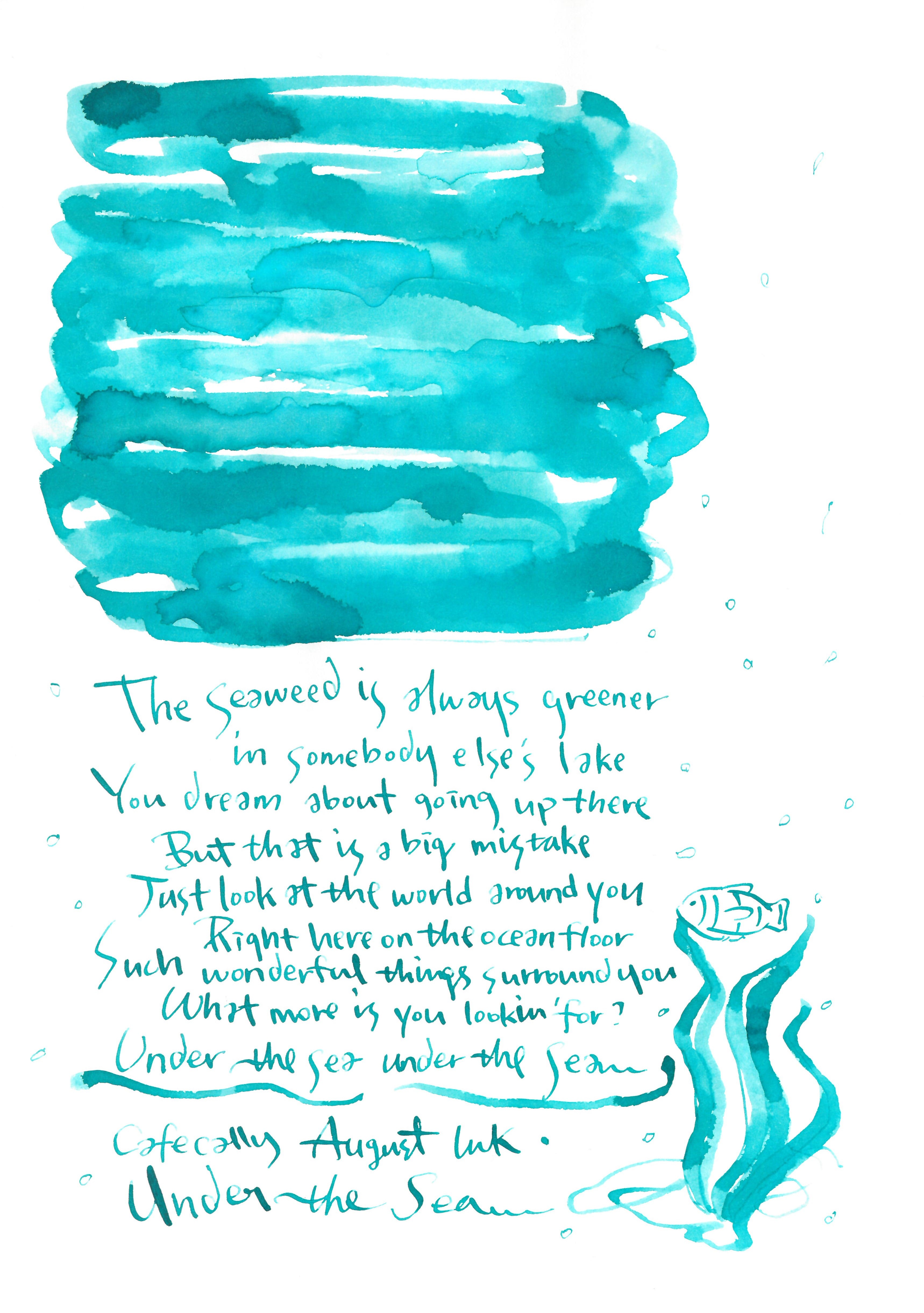 Under the Sea (Monthly Ink Series August 2025)