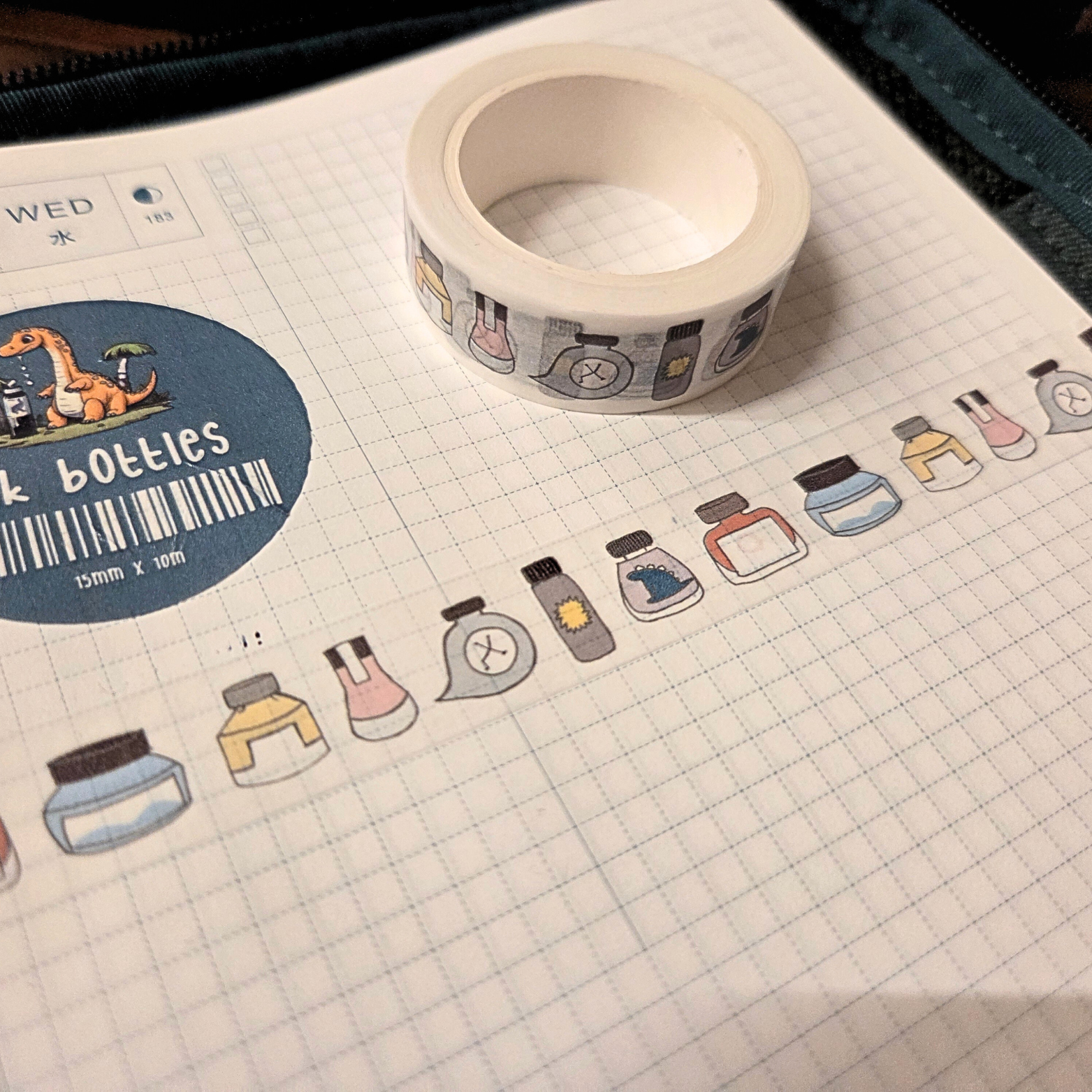 Ink Bottles Washi Tape