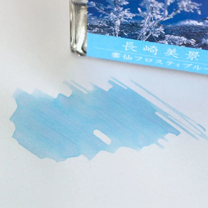 Nagasaki Beautiful Scenery Ink Unzen Frosty Blue