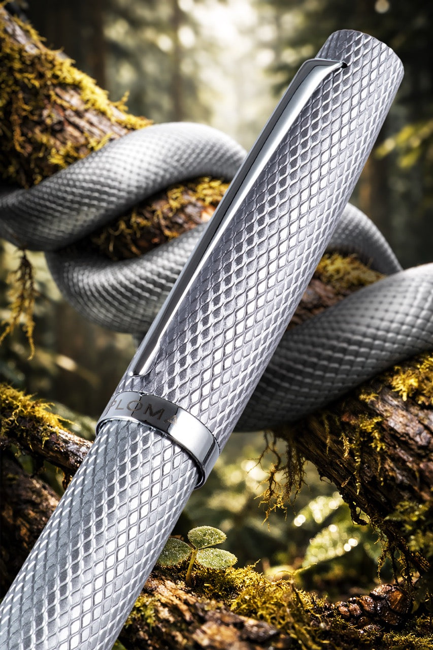 Viper Silver Guilloche (Ballpen)