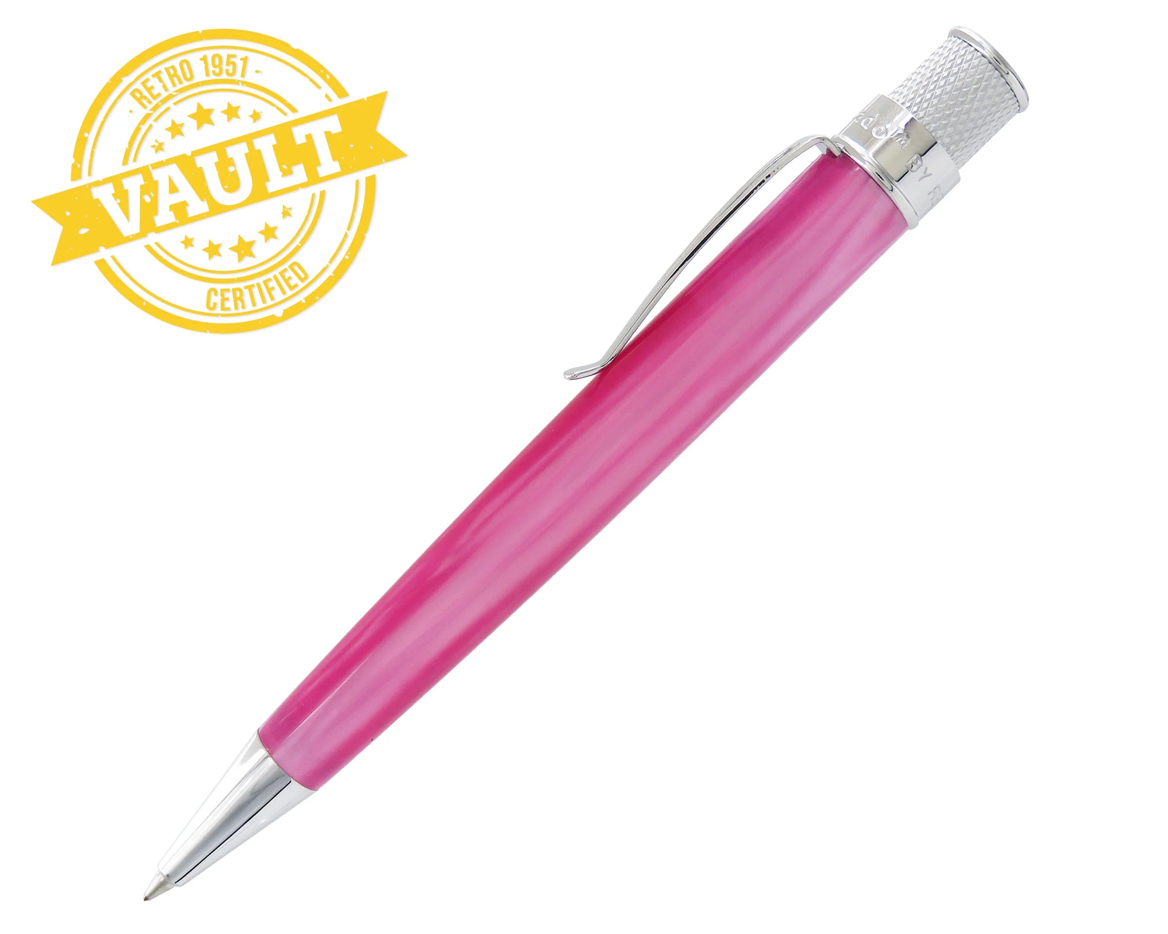 Retro51 Vault - Pink Cotton Candy Acrylic Tornado™ Rollerball