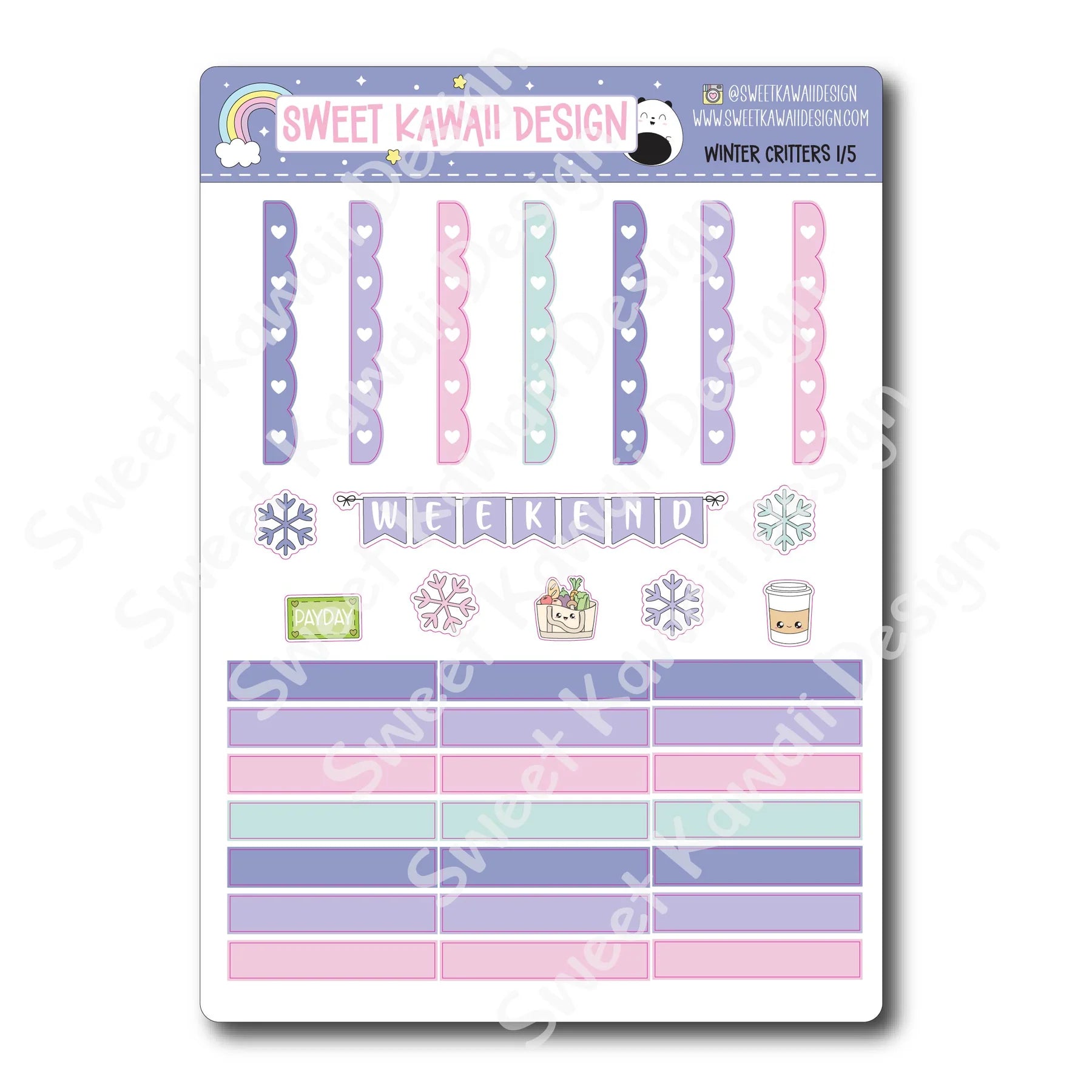 Winter Critters (Weekly Kit)