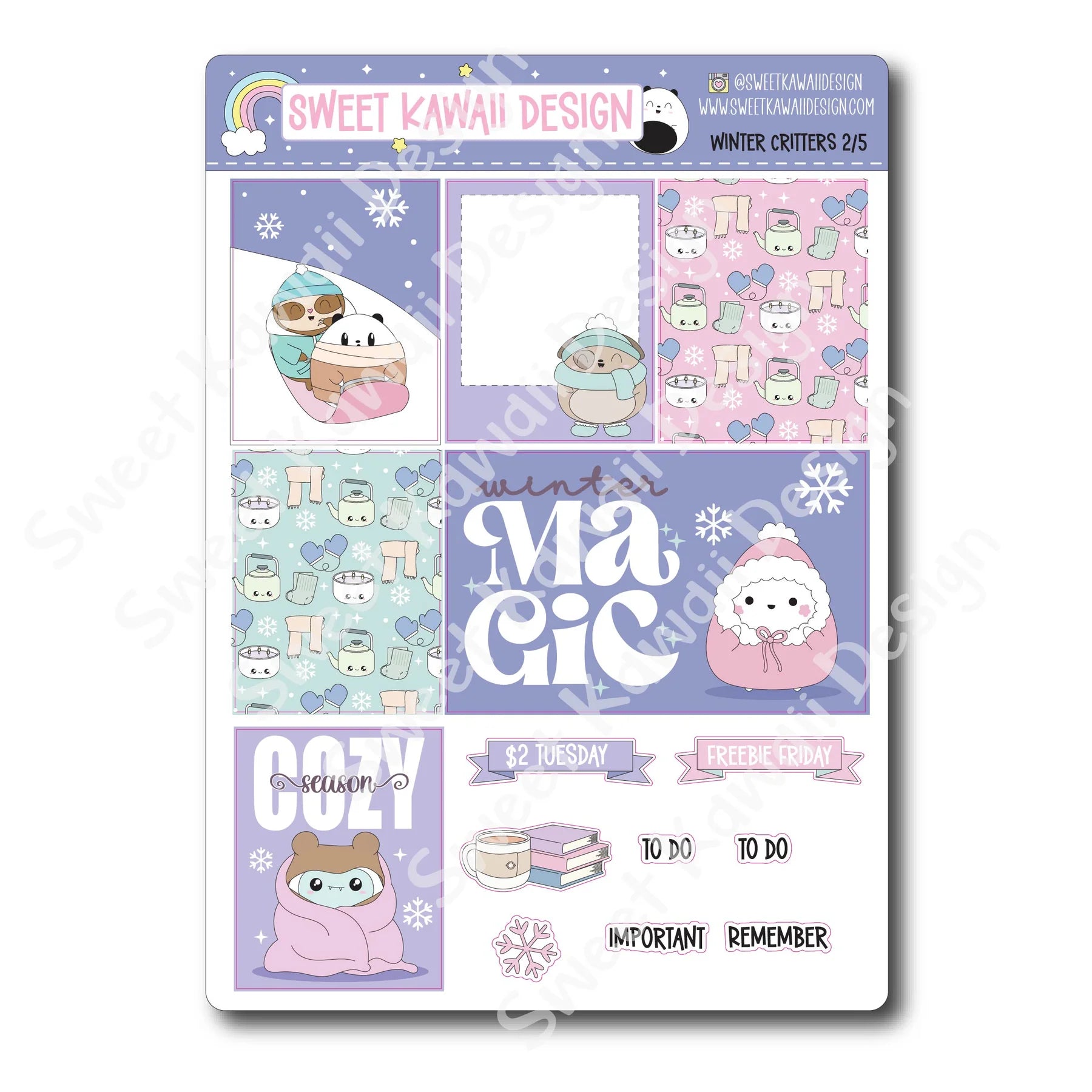 Winter Critters (Weekly Kit)