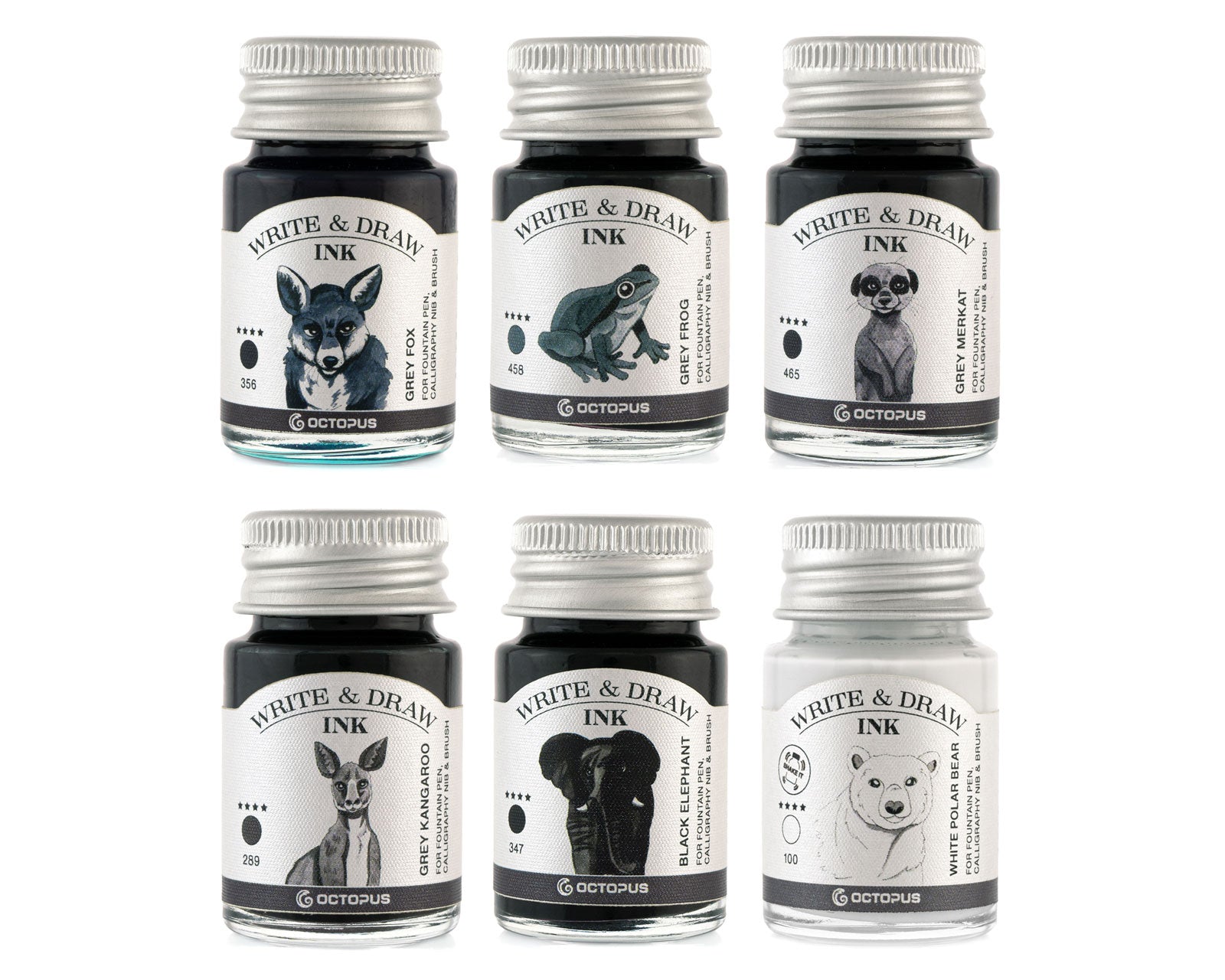 Write and Draw Ink Set (Basic Grey)