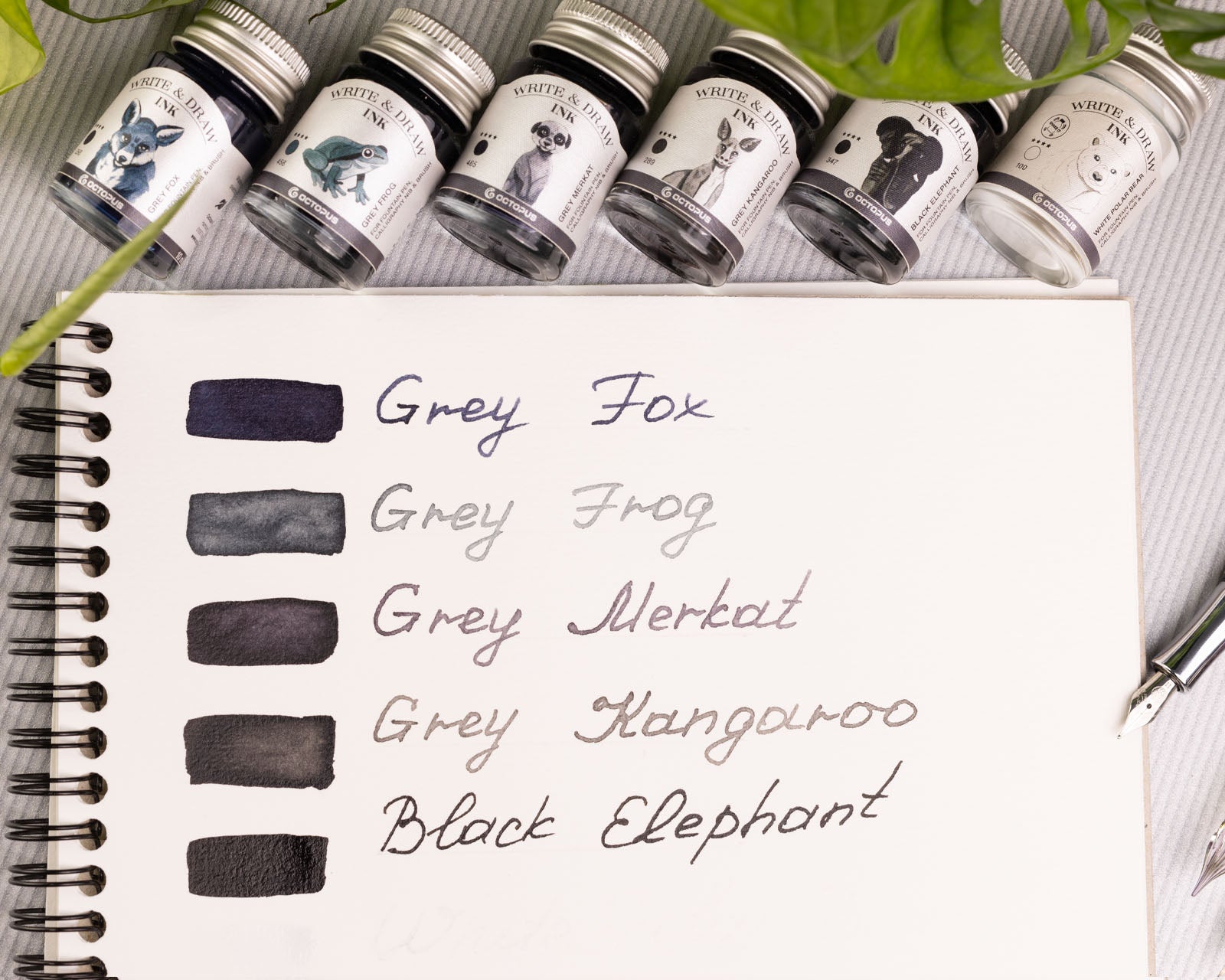 Write and Draw Ink Set (Basic Grey)