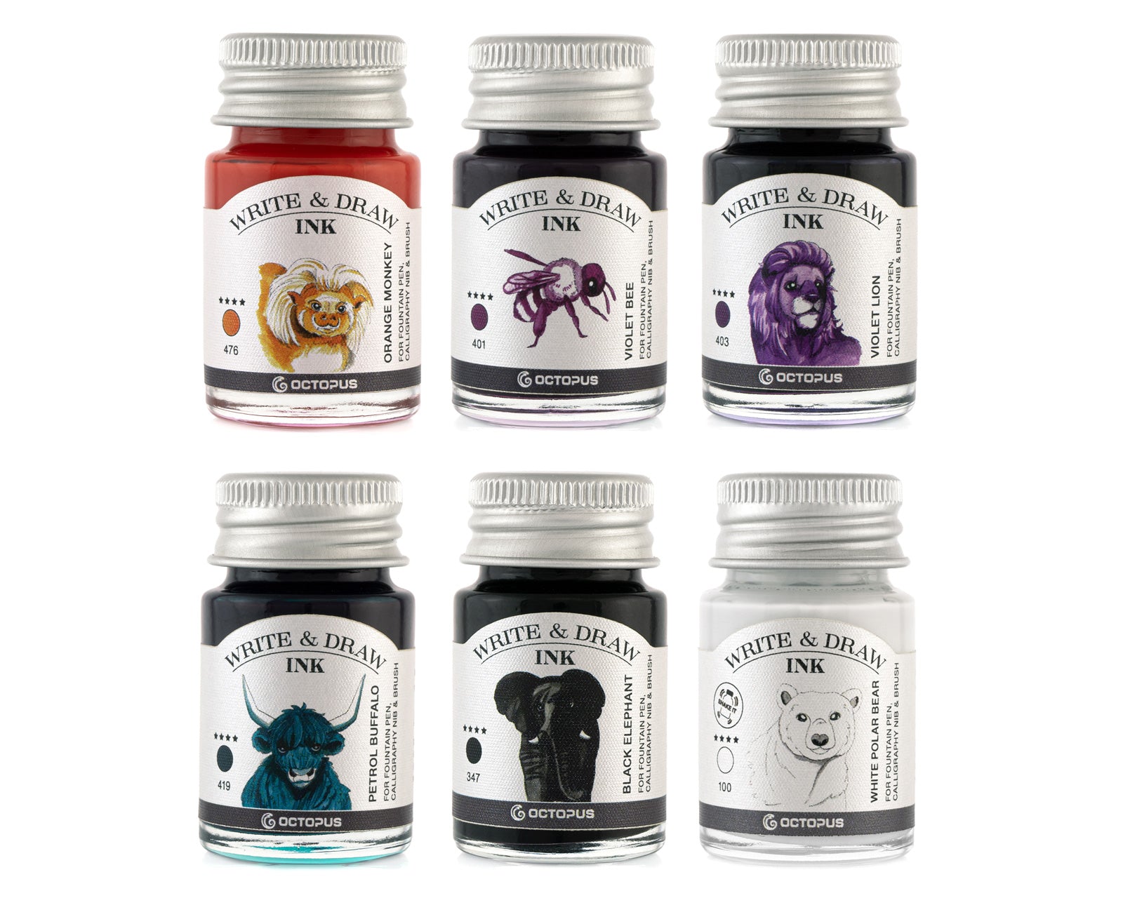 Write and Draw Ink Set (Basic Mix)