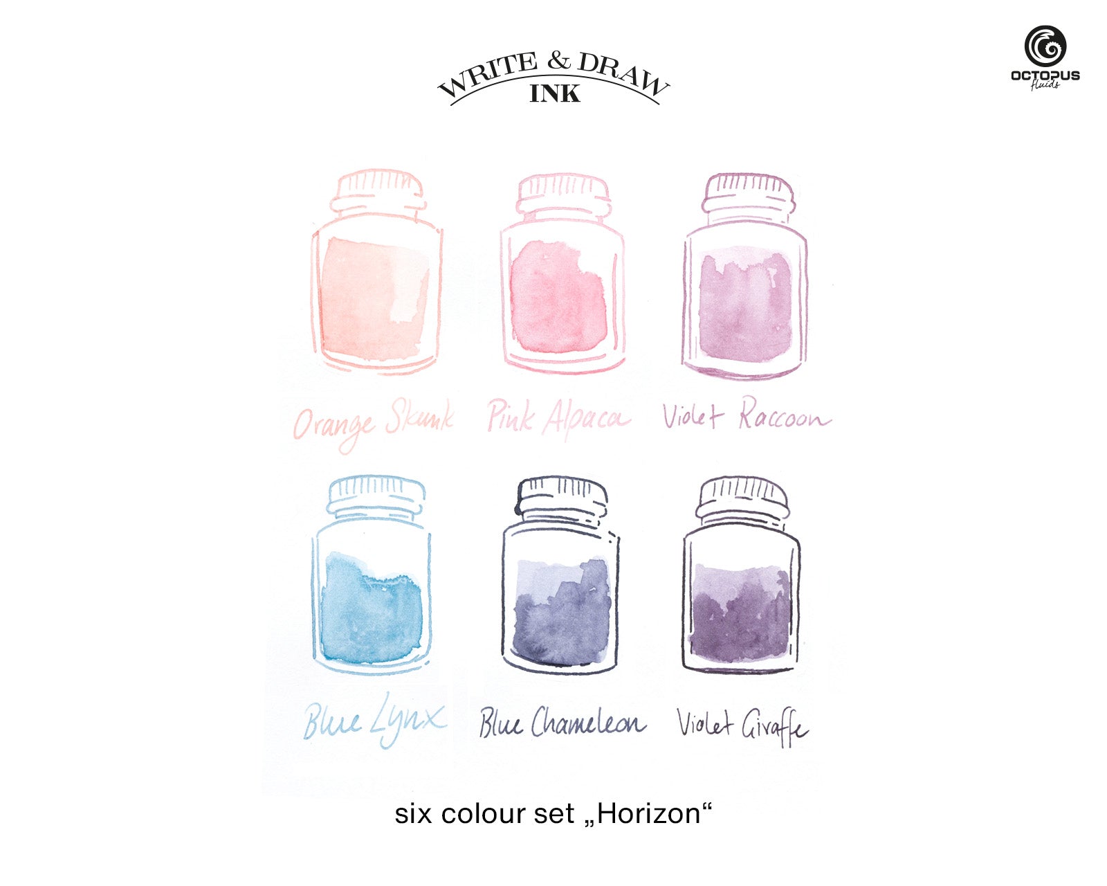 Write and Draw Ink Set (Horizon)