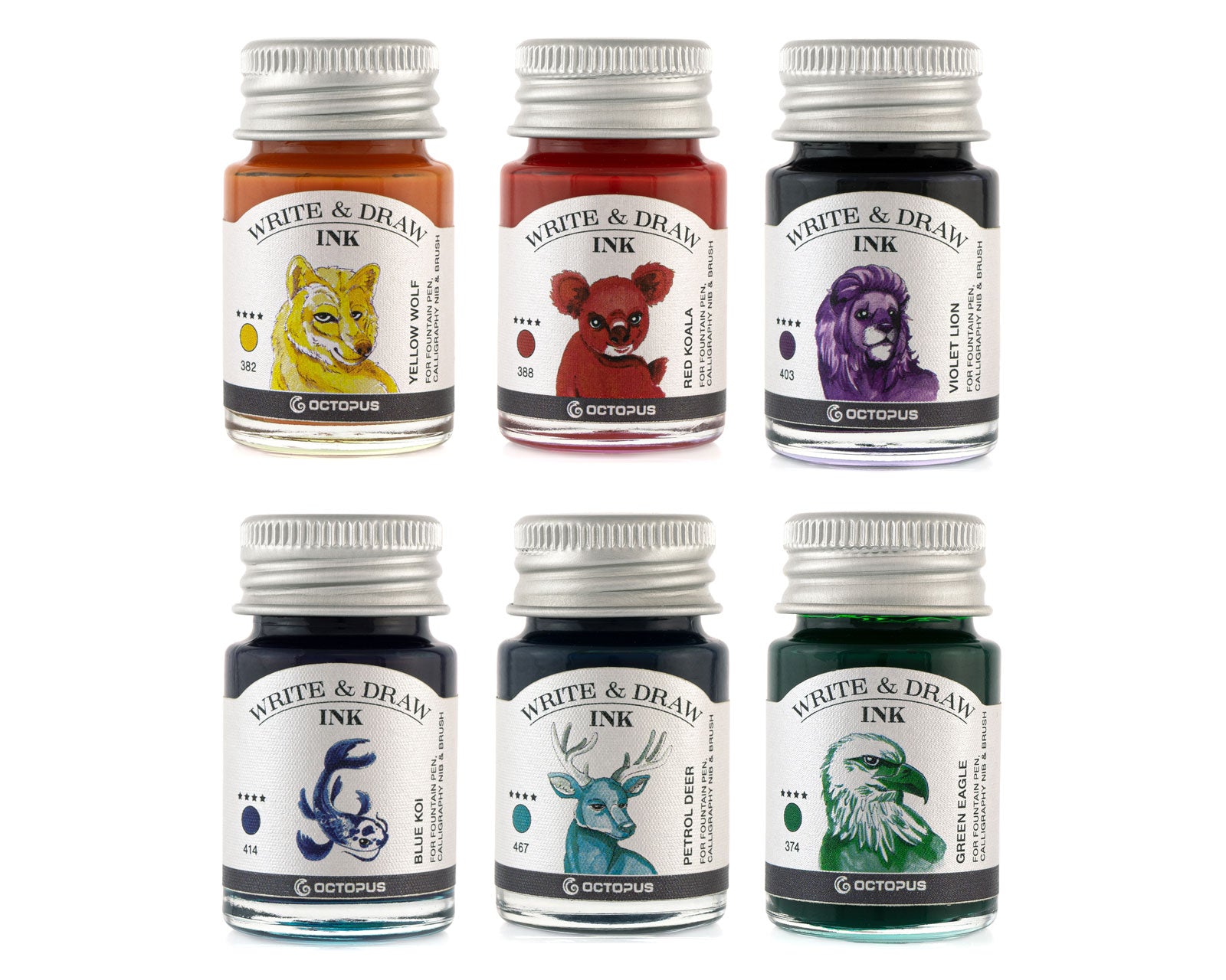 Write and Draw Ink Set (Rainbow)