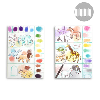 Animal Palette (Art Leporello)