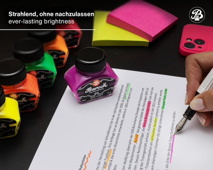 Barock Neon Violett