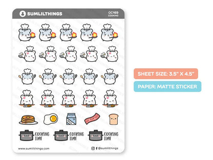 Lil' Hamster Cooking
