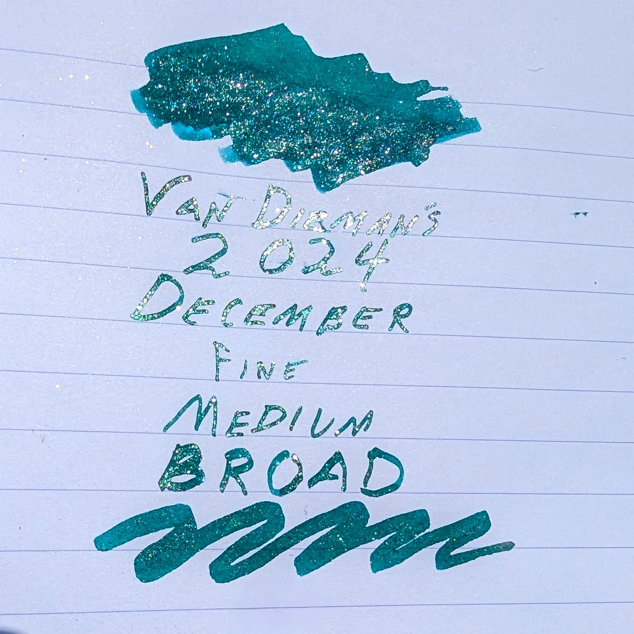 Van Dieman's Inks 2024 December