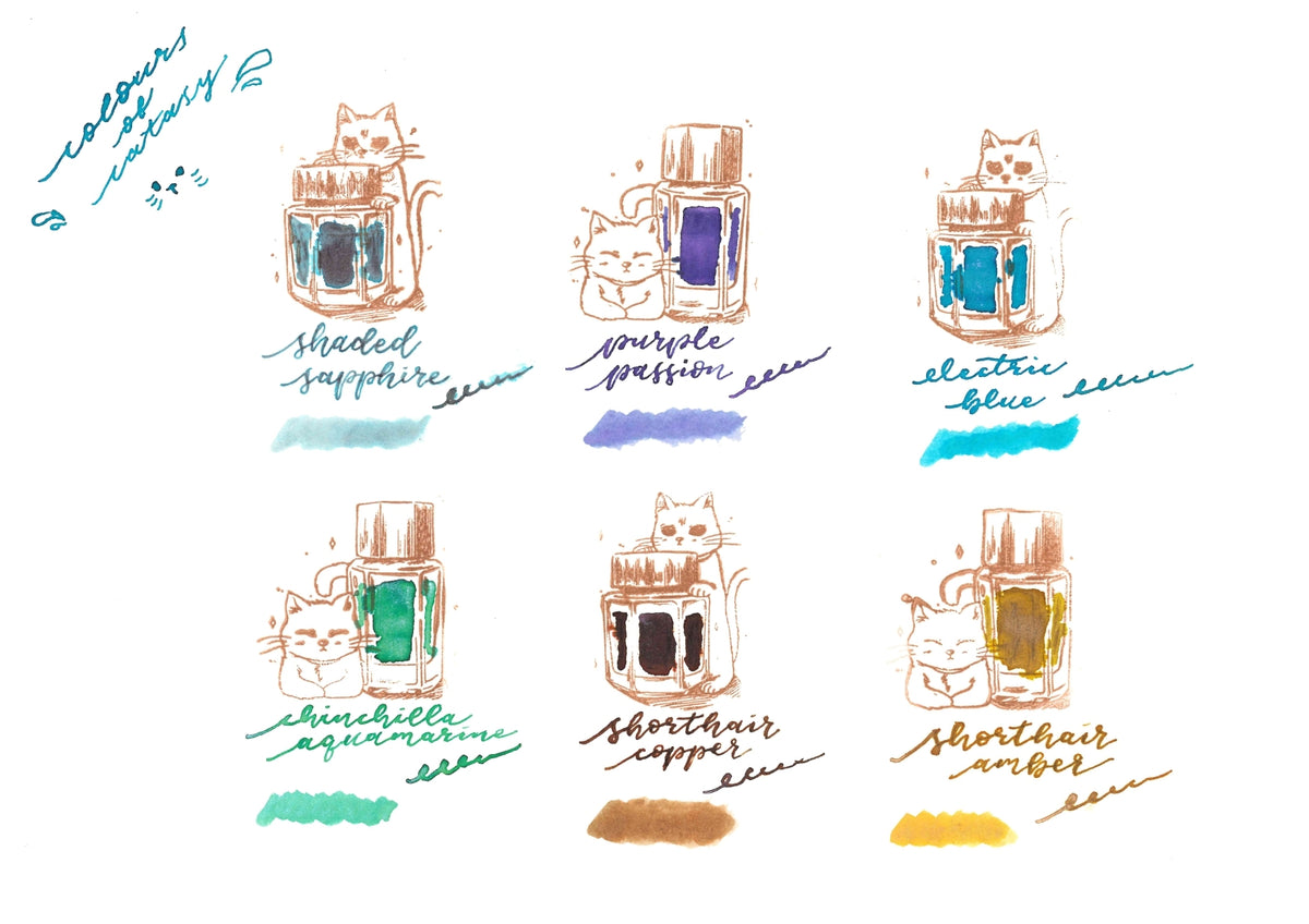 Colors of Catasy Ink Set