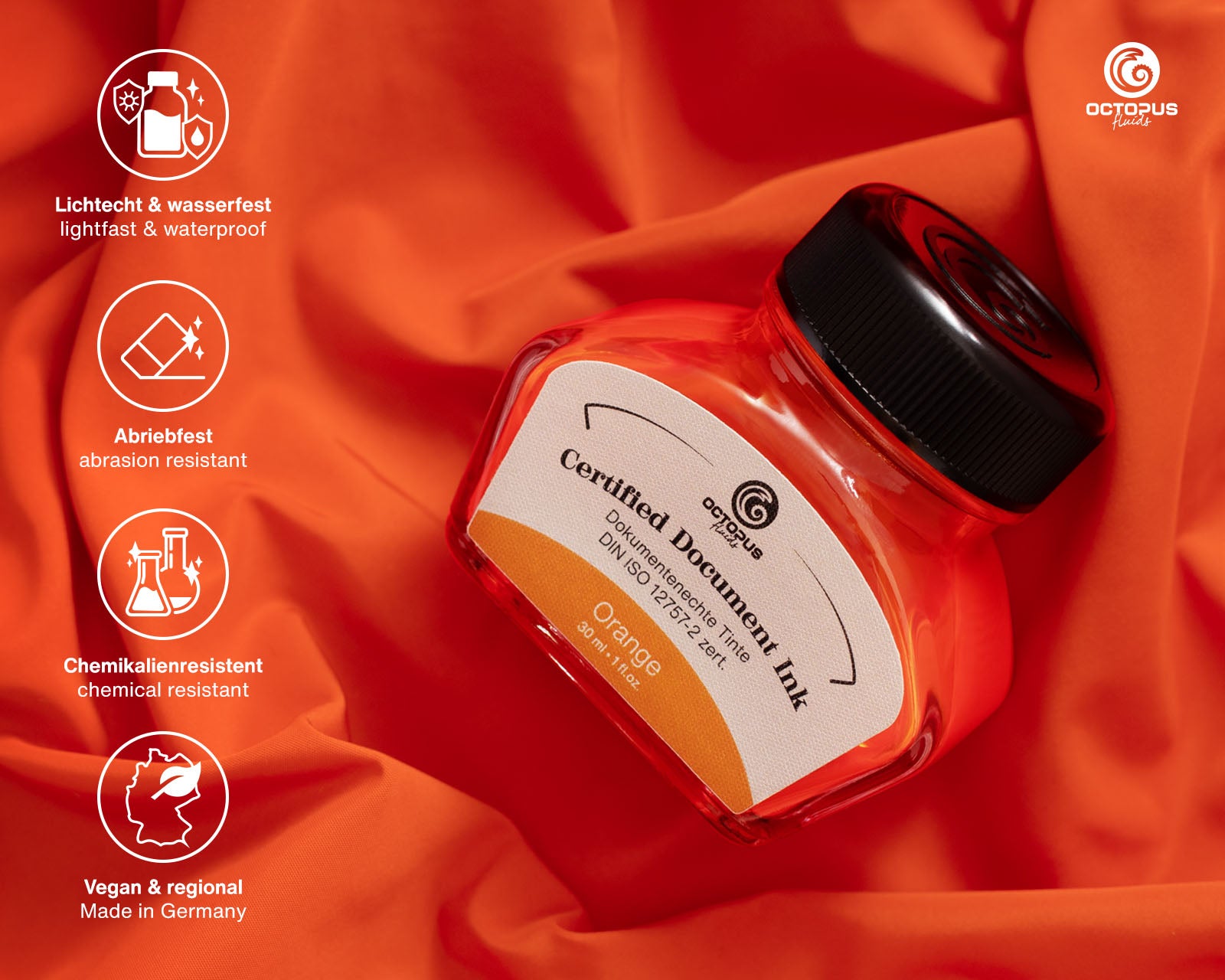 Document Ink Orange