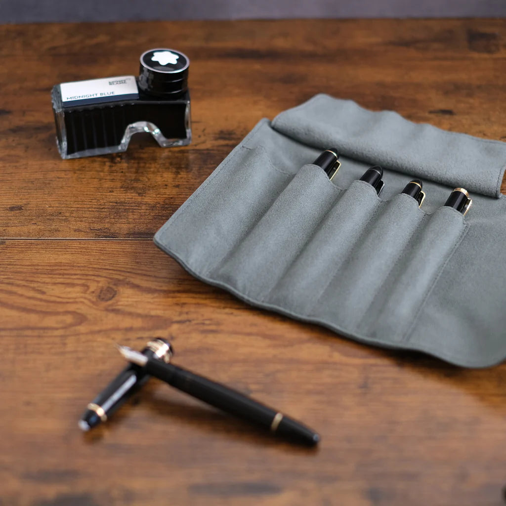 5-Slot Roll Pen Case (Tochigi Leather)