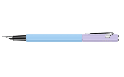 849™ PAUL SMITH Sky Blue & Lavender Purple Fountain Pen (F) - Limited Edition