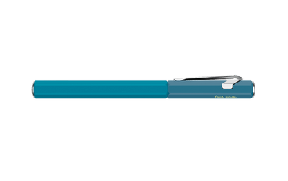 849™ PAUL SMITH Cyan Blue and Steel Blue Fountain Pen (F) - Limited Edition