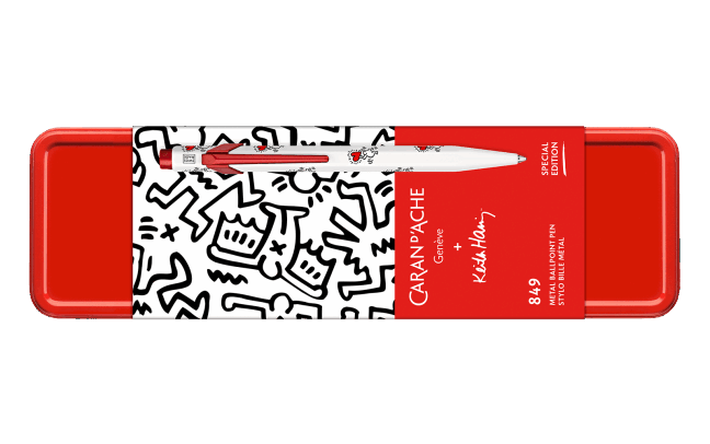 849™ Ballpoint Pen KEITH HARING White - Special Edition