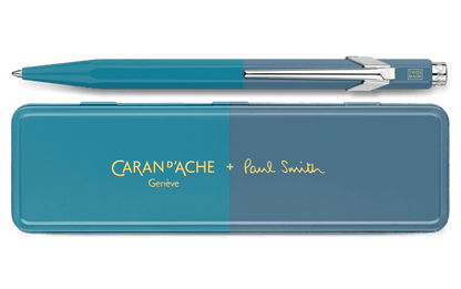 849™ PAUL SMITH Cyan & Steel Blue Ballpoint Pen Special Edition