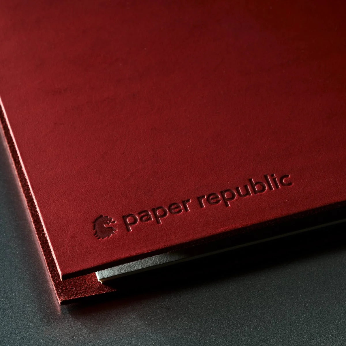 grand voyageur leather journal red (a4)