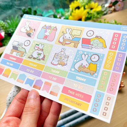 Hobonichi COUSIN -  Lil' Office Life - Rose Gold Foil