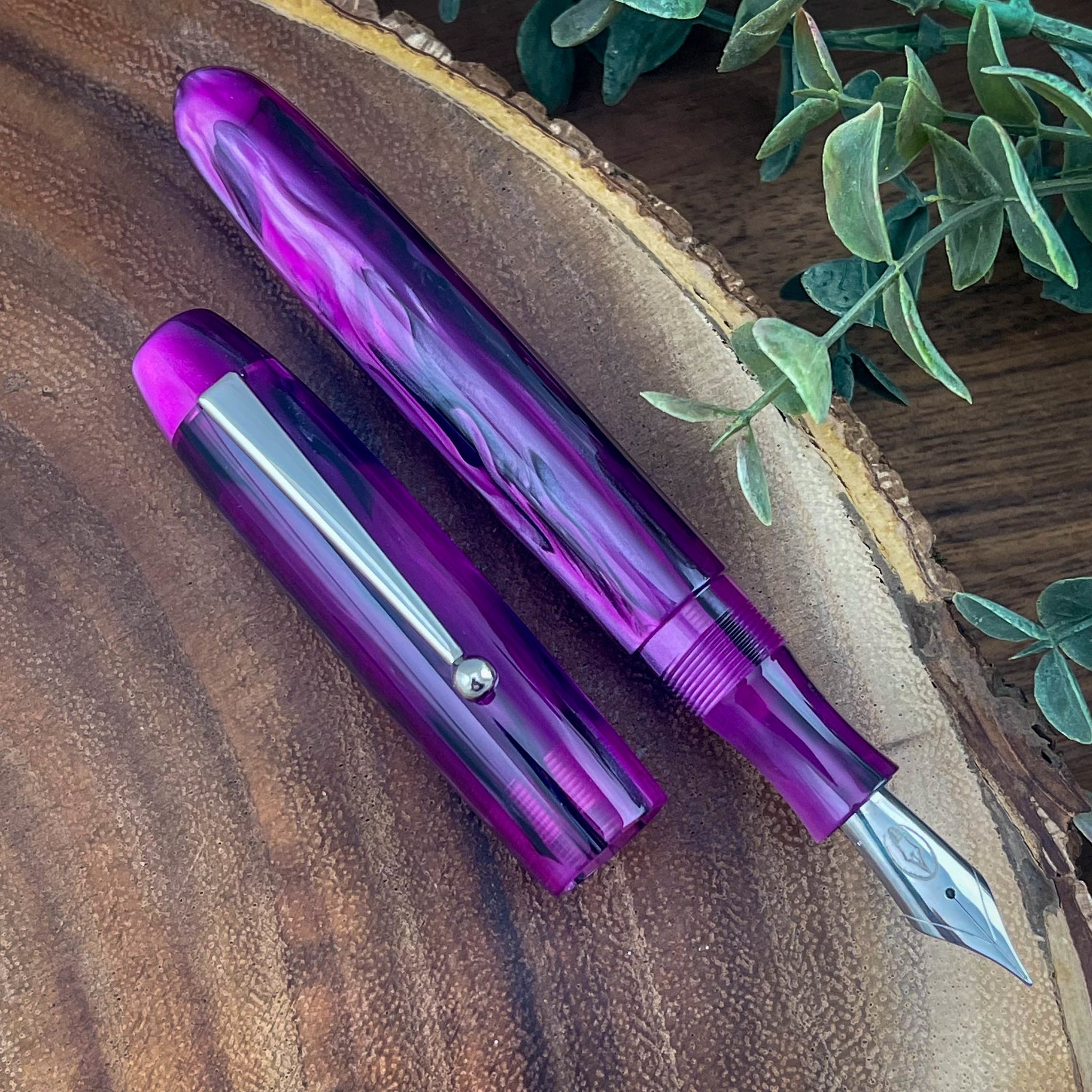 Collier Ancient Orchid