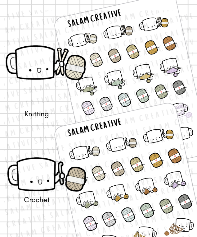 Knitting/ Crocheting