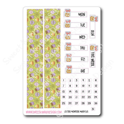 Critter Monster Mash (Weekly Kit)